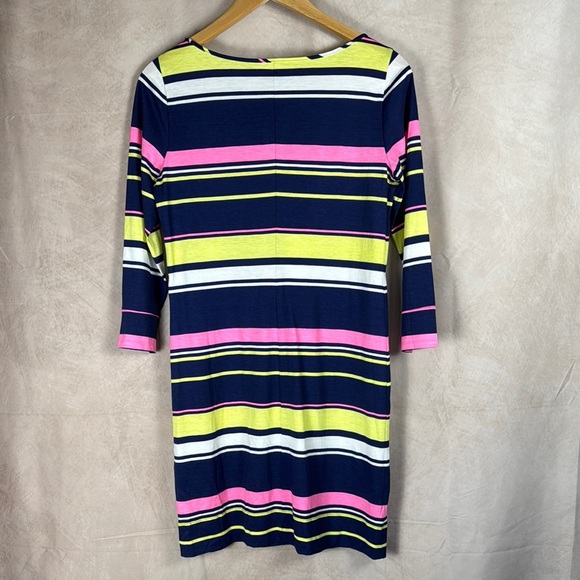 Lilly Pulizer Lets Get Together Marlowe T-shirt Dress Size Small Preppy Academia - Picture 6 of 11